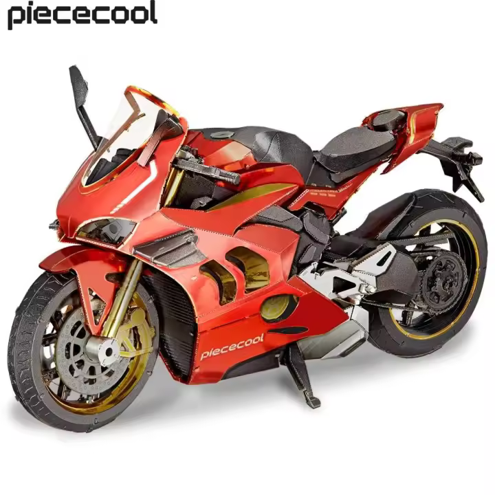Piececool-Kits de construcción de modelos de motocicleta III, rompecabezas 3D de Metal, Juguetes DIY, rompecabezas para adolescentes, regalo para adultos - 1
