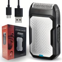 Afeitadora Eléctrica Portátil Carga USB Aluminio Profesional Ideal para Viajes en Coche - details 2