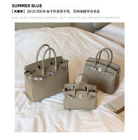 Nuevo bolso de platino para mujer, bolso con patrón de lichi, versátil, de gran capacidad, bandolera, bolso de mano para mujer - details 11