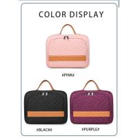 Bolsa de lavado de viaje con Gancho Bolsa de cosméticos portátil Bolsa de viaje impermeable para mujer - details 11
