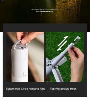 Lámpara plegable de camping Linterna recargable de 3 modos Lámpara portátil de camping para colgar en tiendas de campaña Luces de emergencia para el jardín - details 12