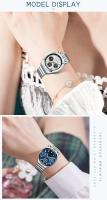 Reloj de Pulsera de Acero Inoxidable de Moda Diseño Inspirado en Monstruos Panda - details 10