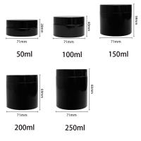 Tarro de Crema de Belleza de Plástico con Tapa Recargable para Mascarilla Facial y Pomada - details 0