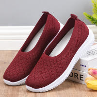 Zapatos femeninos planos casuais respirables ​ ​ e leves para caminhada, conforto raso, zapatos femeninos de tamaño grande - details 4