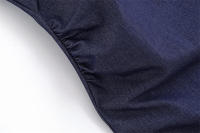 ZOCI- 2025 Mujer moda diseño abierto cuello colgante vestido Casual ajustado por debajo de la rodilla Vestidos largos Mujer - details 7