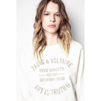 Sudadera con capucha bordada de algodón rosa para mujer, Jersey clásico francés de nicho ZV, 24 principios de otoño, nuevo - details 32