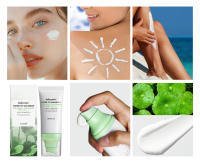 Suero solar SPF50, protector solar blanqueador e hidratante, protector solar refrescante y no graso de larga duración, cuidado Facial antienvejecimiento UV - details 3