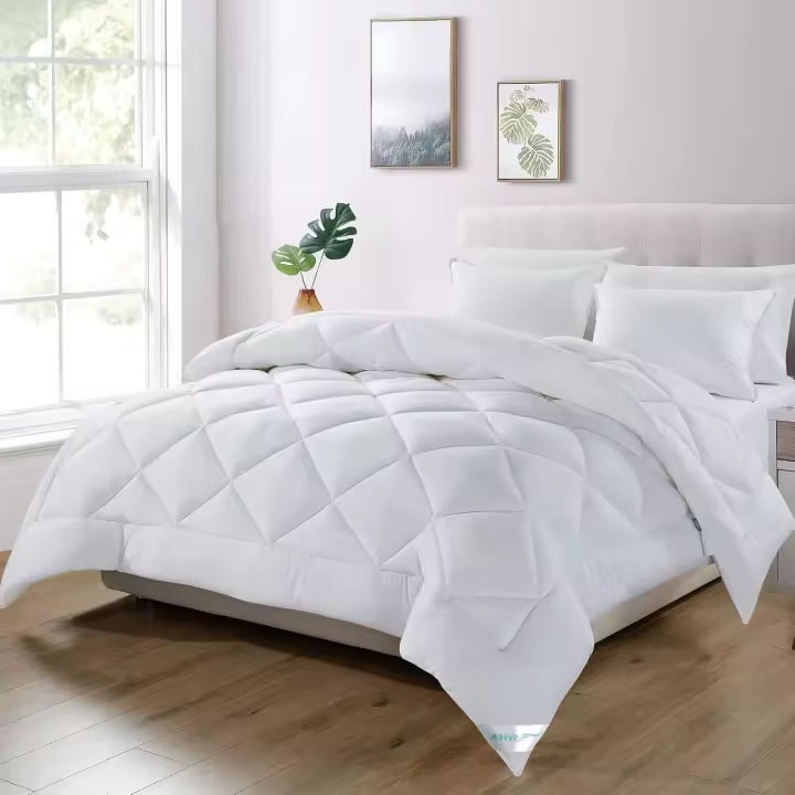Edredón Relleno Nórdico 240x260 cm para Cama 180/160 / 200, Edredón de Fibra 300gr/m², Ligero, Suave, Transpirable (260x240 cm) - 1