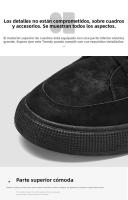 Nuevos zapatos de moda para hombre con suela gruesa resistente al desgaste, zapatos de plataforma suave, versátiles e informales. - details 8