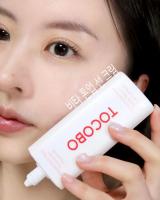 Corea cuidado de la piel Tocobo algodón suave protector solar SPF 50 + esencia de sentido del agua protector solar Control de aceite refrescante no graso hidratante - details 9