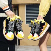2025 nuevos zapatos casuales de alta calidad, zapatos de entrenamiento cortos y regordetes de moda estilo Harajuku para hombres y mujeres - details 2