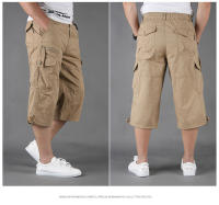 Pantalones cortos deportivos informales para hombre, pantalones cortos deportivos con bolsillos, holgados y ajustados - details 15