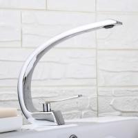 Grifo de Baño Oro Rosa Blanco Baño Grifo del Lavabo Mezclador de Agua Fría Caliente Grifo del Fregadero Cubierta - details 1