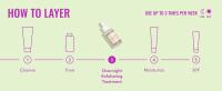 How to Layer: step 3, Use up to 3 times per week