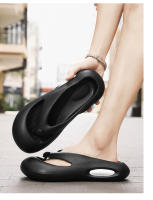 Chanclas con pies recortados para hombre, zapatos de playa informales de gran tamaño, sensación de pesadilla de verano, moda personalizada, estilo de pareja - details 13