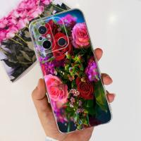 Fundas de silicona transparente para Xiaomi Redmi 12c, patrón de moda, pintura al óleo, funda de teléfono, Redmi 12c, 12 c, redmi12c - details 15
