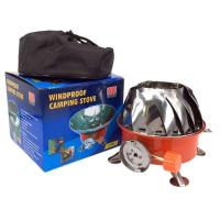 Reparador de Lotus Portátil para Acampar Mini Estufa de Gas a Prueba de Viento con Cabeza Plegable - details 1