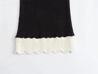 Conjunto de 2 piezas de falda para mujer, traje ajustado elástico de punto, elegante, a la moda, ocio, calle, vacaciones, verano - details 14