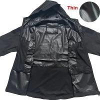Military Shark Skin Soft Shell Jackets Men Tactical Windproof Waterproof jacket men Army Combat Jackets Mens Hooded Bomber Coats - details 5