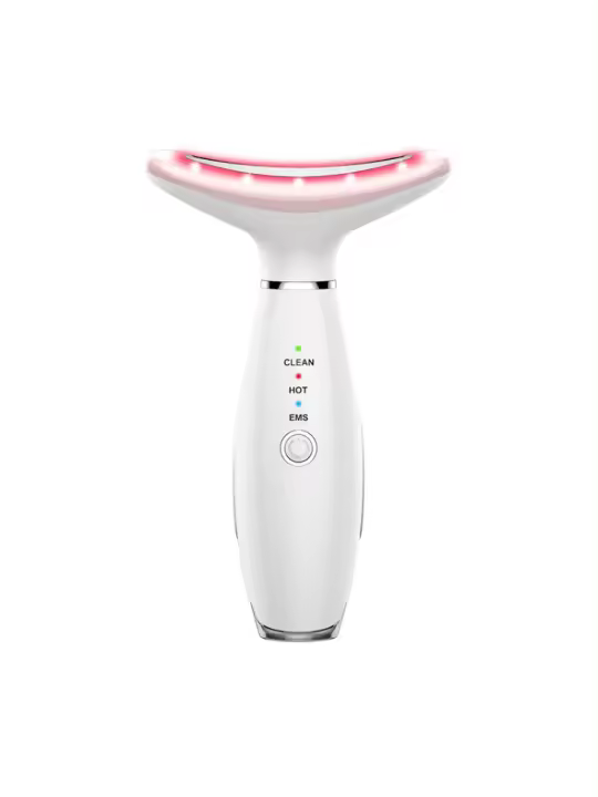 Masajeador Facial EMS Antiarrugas 45 ℃ 3 Modos de Masaje Dispositivo de Belleza para el Cuello - 1