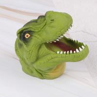 Juguete de Vinilo Suave para niños, títere de dinosaurio TPR, cabeza de Animal, marionetas de mano, juguetes para niños, regalo - details 5