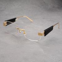 Gafas de sol gruesas de alto valor gafas de sol faciales cuadradas de metal para hombres y mujeres moda tendencia anti ultravioleta - details 10