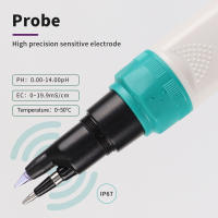 Probador de PH de alimentos portátil 3 en 1, medidor de temperatura multifuncional, LCD Digital, Detector de PH y EC para carne, queso, masa y agua - details 7