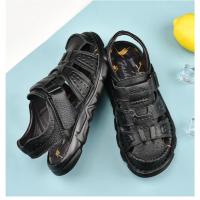 Zapatos Informales De Piel Auténtica Para Hombre, Sandalias Clásicas De Alta Calidad, Zapatillas Transpirables Para Caminar Al Aire Libre, Ideales Para El Verano - details 30