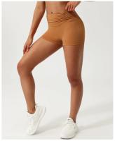 Pantalones cortos deportivos plisados para Yoga, ropa exterior cómoda y transpirable, para correr y Fitness - details 6
