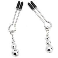 Pinzas de Metal para pezones, anillo de campana, esclavo BDSM, Bondage para pecho, restricción, juguete sexual para mujeres, juego de pareja - details 3