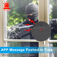 Sensor de Vibración para Ventanas y Puertas Inteligentes Sectyme Tuya WiFi 130dB Alarma de Seguridad para el Hogar Detector de Alarma de Ruptura de Vidrio - details 0