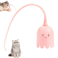 Bola de juguete interactiva para gato, juguete con cola larga para gatos y gatitos, suministros para mascotas - details 7