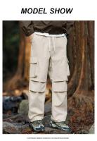 Pantalones de Overalls para Hombres Secado Rápido, Impermeable, Transpirable para Senderismo, Pesca, Acampar Largo Completo, Ajuste Atlético - details 5