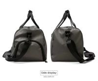 Bolsa de viaje deportiva Oxford de poliéster impermeable compuesto de 7 colores, bolsa de viaje deportiva para gimnasio, seco y húmedo, personalizada, con almohadillas suaves con correa - details 6