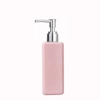 Dispensador de jabón de 250 ml, botella cuadrada de plástico para baño, champú, plato de cocina, contenedor de desinfectante para manos - details 13