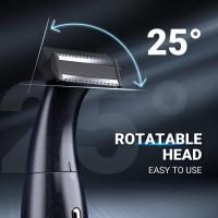 Recortadora de pelo corporal para hombres, juego de Afeitadora eléctrica 4 en 1, recortadora de barba multifuncional, regalo de vacaciones para él - details 2