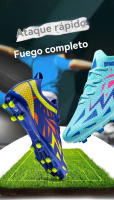 Zapatillas de fútbol antideslizantes y resistentes al desgaste tanto para hombres como para mujeres. - details 3