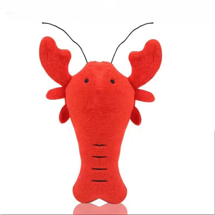 Juguete de Peluche de Perro Bulldog Resistente a Mordiscos, Juguete de Sonido de Dibujos Animados de Frutas Suministros para Mascotas - 1