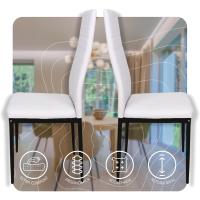Pack de 2 Sillas de Comedor Tapizadas - Sillas Cocina Tapizadas - Pack Sillas Comedor (Blanco, 2) - details 8
