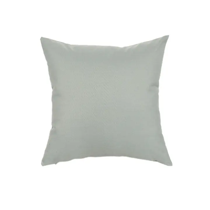 Funda de almohada de algodón para decoración del hogar, funda de almohada a rayas de 45x45cm, funda de cojín de estilo verde de verano para salón/oficina - 1