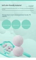 Masajeador manual para vértebra Cervical, dispositivo de sujeción para cuello, hombros y cuello, masajeador de relajación para el hogar - details 3