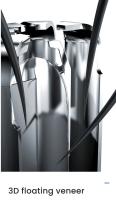 Cortadora de pelo de nariz eléctrica recargable, afeitado multicinético, dos en uno, Unisex, completamente automática, lavable - details 5