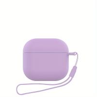Funda de Silicona Suave para AirPods 4 A Prueba de Golpes, Anti-caída con Cordón - details 3