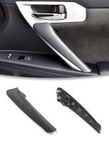 Para Lexus CT200h 2011-2018, cubierta embellecedora de agarre Interior para coche delantero derecho, manija Interior de puerta 74645-76030-C0 - details 0