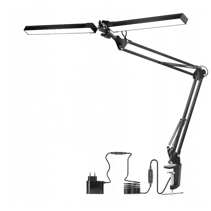 Barra de luz LED de 24W, 160 Uds., regulable, 3 colores, Monitor de ordenador, lámpara de mesa, lámpara colgante para lectura de estudio de oficina - 1