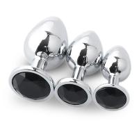 Juego de Plug Anal de Metal 3 Pcs Set para Mujeres/Hombres/Parejas Juguetes Sensuales para Adultos - details 10