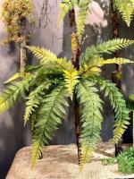 Sábanas persas artificiales de 56cm y 15 tenedores, plantas de plástico, materiales de pared, palmeras falsas verdes, decoración del hogar para hoteles, - details 2