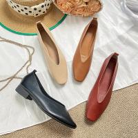 Mary Jane-zapatos planos informales para mujer, calzado de tacón bajo, suela blanda - details 2