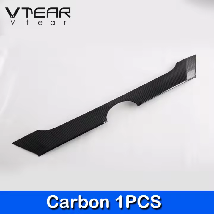 Tira decorativa de plástico cromado para puerta trasera de coche, piezas de modificación Exterior automotriz para Toyota Yaris Cross 2024 2025 - 1