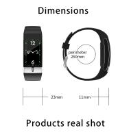 Reloj inteligente E66 para hombre, pulsera deportiva resistente al agua, ECG, PPG, frecuencia cardíaca, oxígeno en sangre, adecuado para IOS - details 18